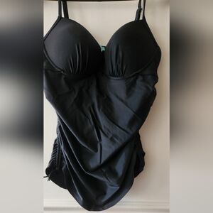 Black Swimsuit Top